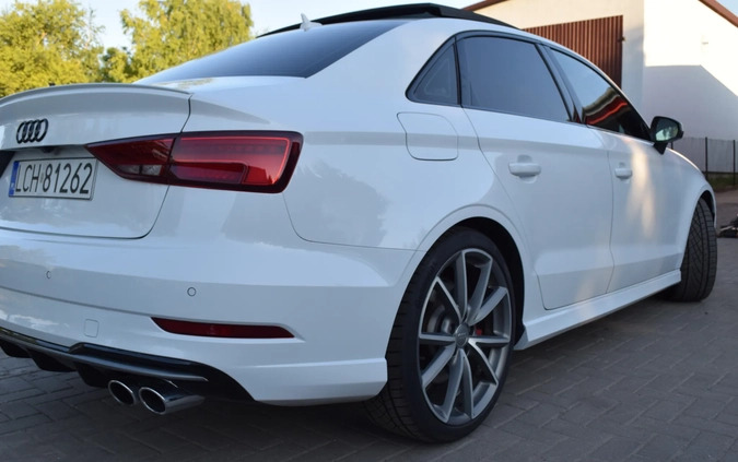 Audi S3 cena 117500 przebieg: 104000, rok produkcji 2017 z Chełm małe 631